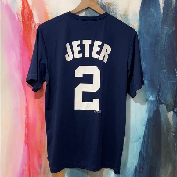 Majestic Other - 🔥EC🔥Majestic NYY Derek Jeter #2 E Systems Shirt.